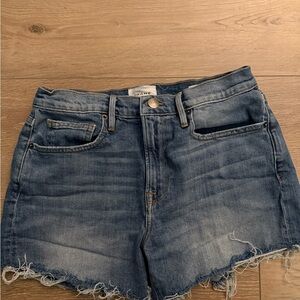 Frame Denim Le Brigette Short - Light Blue Denim